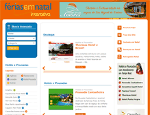 Tablet Screenshot of feriasemnatal.com.br